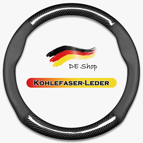 Lenkradbezug kohlefaser leder - kohlefaser,